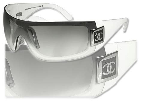 chanel see through sunglasses